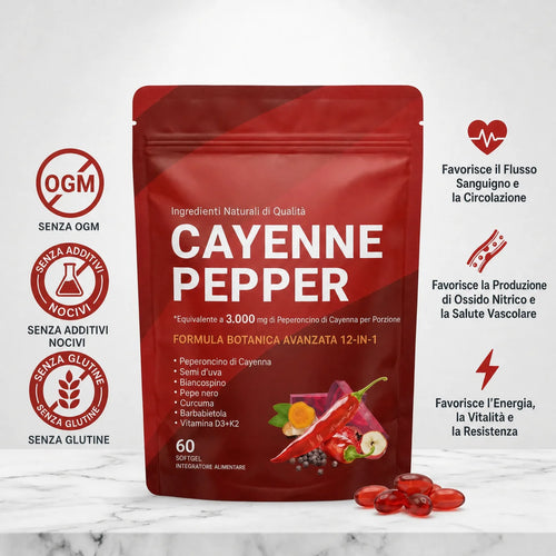 VigorAxi Cayenne Pepper Softgels