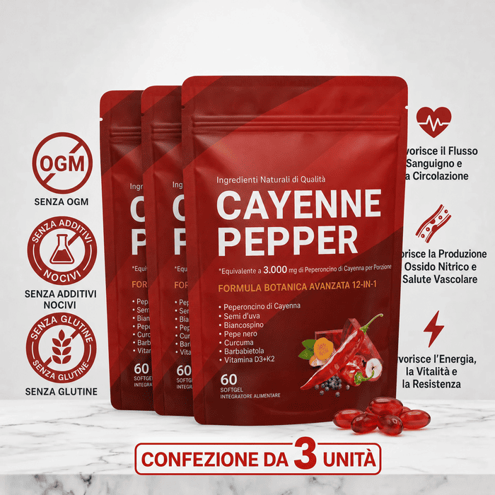 VigorAxi Cayenne Pepper Softgels