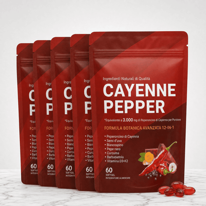 VigorAxi Cayenne Pepper Softgels
